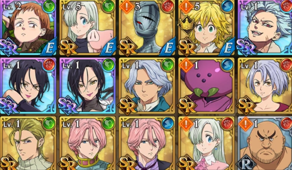 SSR - Merlin Green, King Green, Merlin Red, Ban Red